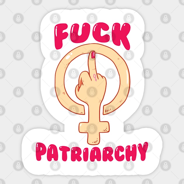 Patriarchy Sticker by hothippo